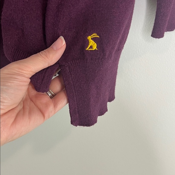 Joules Knitwear Beaded Hedgehog Knit jumper Sweater size US 10 - Picture 10 of 15